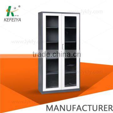 Used Glass Door Storage Cabinet