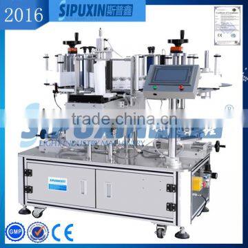 SPX Semi Automatic Flat Bottle Labeling Machine with CE Certificate