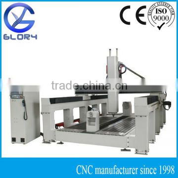 Wood & Foam Mould 3D CNC router with Rotary Axis