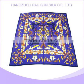 Custom high quality silk scarf