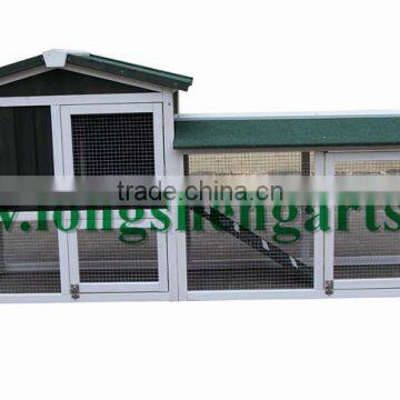 Wooden Rabbit Hutch Backyard Poultry Cage