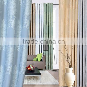 1pc wholesale yarn dyed different colors jacquard curtain window for sliding window