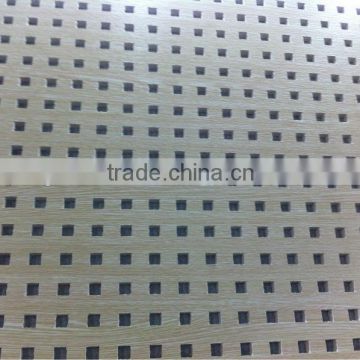 Round hole, square hole perforated gypsum board for ceiling decoration