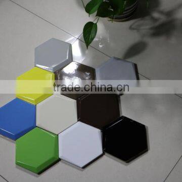 200*230*115mm white hexagon tile