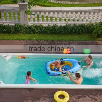 Family Outdoor Exercise Whirlpool Massage Jets Swimming Pool Hot Tub Combo