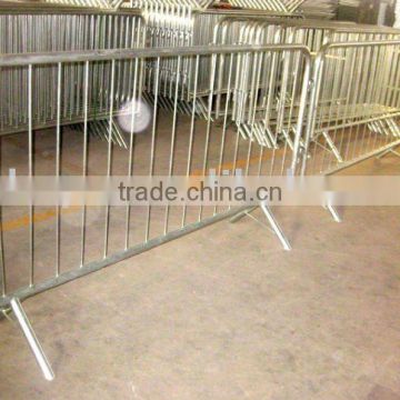 ISO quality Heavy duty HDG steel pedestrain barrier