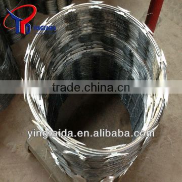 stainless steel concertina razor babred wire