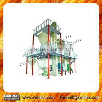 first home used yellow corn flour processing machine
