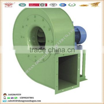 High/Low Pressure Centrifugal Fans used in Grain processing plant