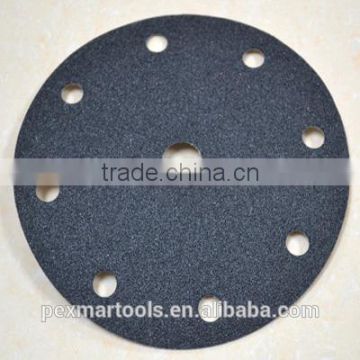 150mm, 8+1hole Silicon Carbide hook and loop disc