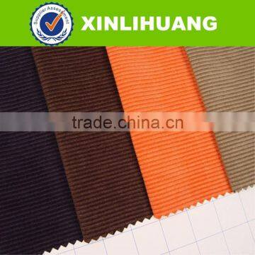 100% cotton dyed wide wale corduroy fabric 14w heavy durable smooth corduroy