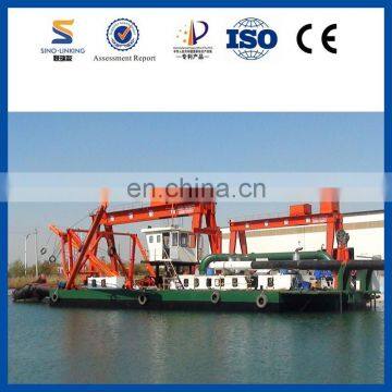 Simple Diesel Power Sand Suction Ship with Cutter Head