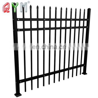 Picket Weld Ornamental Wrought Iron Fence for Garden
