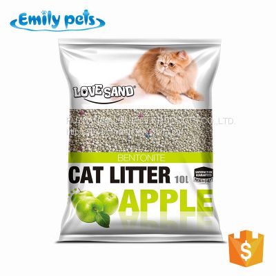 2022 hot sale Cat Litter Suppliers Wholesale 5/10 L Bentonite Litter Various Flavors For Select Bentonite Cat Litter