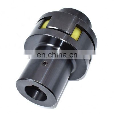 ml jaw type spider flexible coupling with Plum blossom elastomer