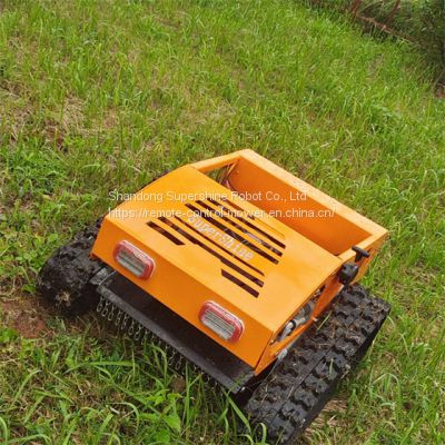 remote control hillside mower, China remote control lawn mower price, radio controlled lawn mower for sale