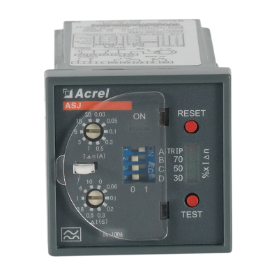 Acrel ASJ20-LD1A residual current percentage light bar indication 2 programmable relay output