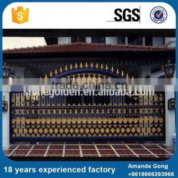 China New Product Front Modern Cheap Iron Gate Designs For Homes