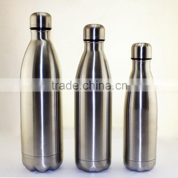 The best selling double wall stainless steel coke bottle vacuum cola bottle