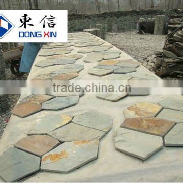 Natural Slate Mesh Stone Tile