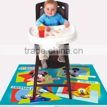 Colorful printing China supplier disposable Floor Mat place mat