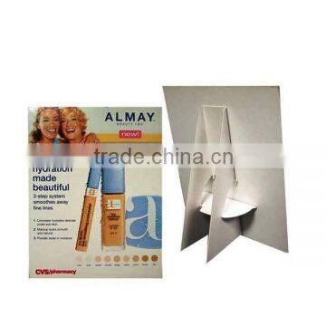 Cardboard Advertising Display Stand Paper Poster Stand