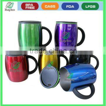 High quality stainless steel fancy coffee cups and mugs