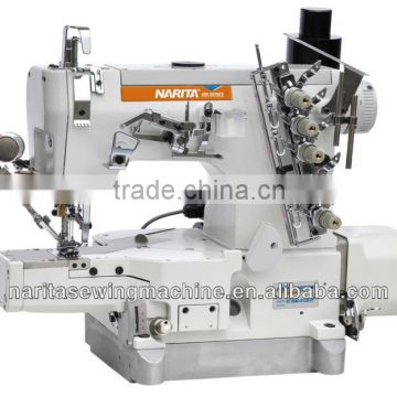 NT 664-01CB/AT direct drive high speed cylinder bed Interlock Sewing Machines with auto trimmer