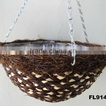 Rattan Weaving Flower Hanging Basket