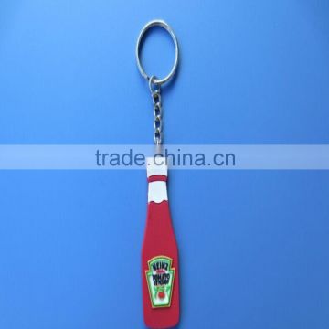 High quality soft pvc rubber keychain , pvc keychain with best price