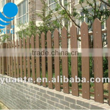 Outdoor and eco-friendly wood plastic composite WPC fence 1
