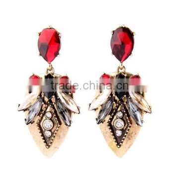 In stock 2016 Fashion Dangle Long Earring New Design Wholesale High quality Jewelry SKC1590