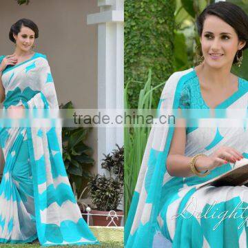 PRINTED COTTON SAREES