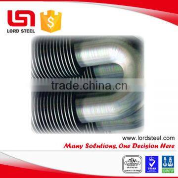 U shape heat exchanger finned tube