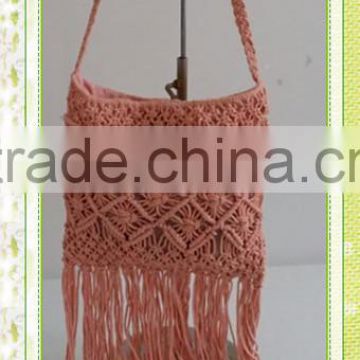 Pop Lady handmade crochet bag
