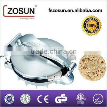 ZS-301 Stainless steel Round Electric Roti maker/Tortilla maker