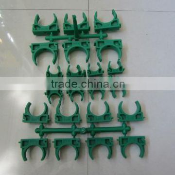 Different Sizes Of Plastic U-Clip Pipe Fitting Injection Mould/8 Cavities/6 Cavities