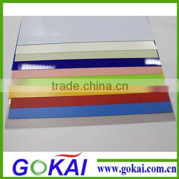 Different color 1-6mm anti-sticky pvc rigid sheet