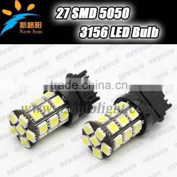 Super new 30 SMD 3156 Car Styling white 12V T25 Error Free 3156 LED Bulbs 5050 Canbus For Turn SignalBackup Reverse Lights