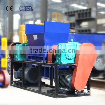 hight quality china recycling machine/recycling tires machine with ISO9001,double shaft shredder