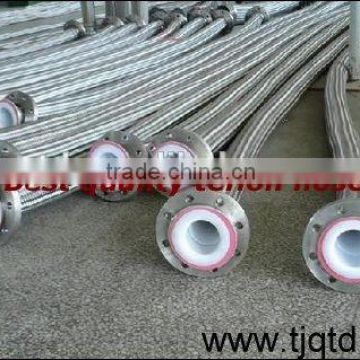 Wire mesh pipe Roll of Teflon hose braided in stainless steel