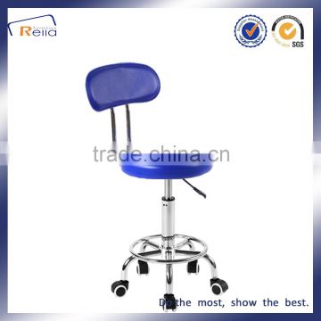 Round and swivel barber bar stool