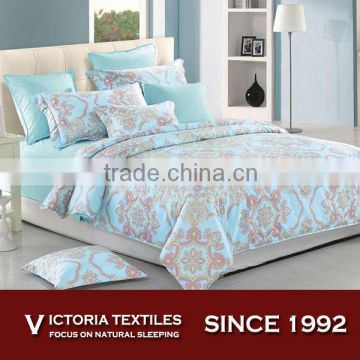 blue color comforter bed in bag set king queen twin size bedding sets 4pcs