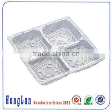 customized disposable food tray plastic blister process type