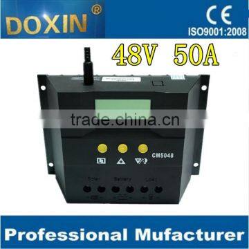 CM5048 12V 24V 48V solar battery charge controller 50A PWM Controller