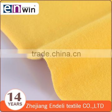 Shaoxing textile hot sell knit yarn dyed double jersey fabric for baby's garment