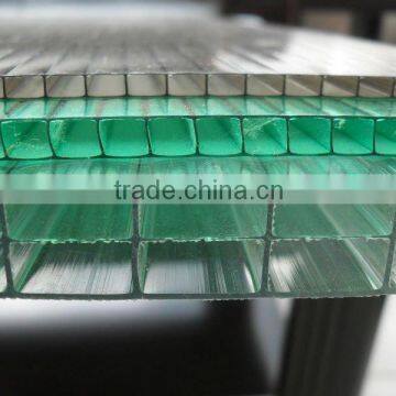 UV protected polycarbonate hollow sheet