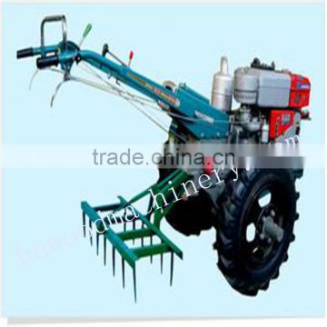 2 wheels hand operated tractor for sale +86 15937107525