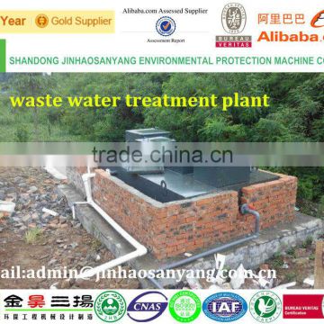 Hotel domestic and sanitary integrated waste water treatment plant(WWTP)