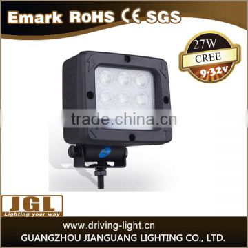 JGL CHEAP led tractor work light with Emark car accessory led working light lamp 27w auto led light